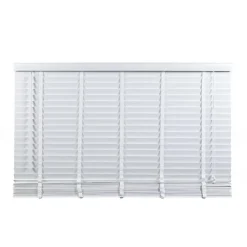 Houten Jaloezie Wit - 160x130 cm