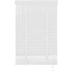 Houten Jaloezie Wit - 80x210 cm