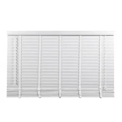 Houten Jaloezie Wit - 180x210 cm