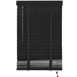 Houten Jaloezie Zwart - 60x180 cm