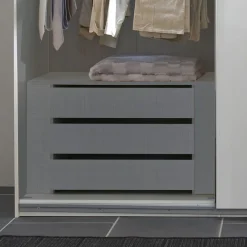 Inzetladeblok 100 cm Oss Grijs