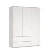 Kledingkast Atlanta Wit - 149x202x58 cm