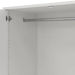 Kledingkast Atlanta Wit - 149x202x58 cm