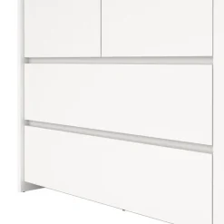 Kledingkast Atlanta Wit - 149x202x58 cm