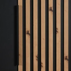 Kledingkast Bakel Donkergrijs - 200x216x58 cm