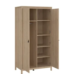 Kledingkast Dallas Eiken - 103x199x59