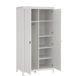 Kledingkast Dallas Wit - 103x199x59