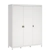 Kledingkast Dallas Wit - 150x199x59