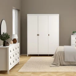 Kledingkast Dallas Wit - 150x199x59