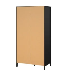 Kledingkast Dallas Zwart - 103x199x59