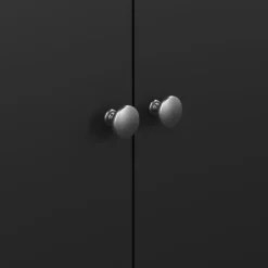 Kledingkast Dallas Zwart - 103x199x59