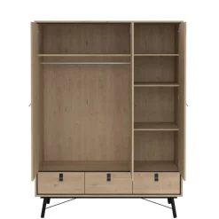 Kledingkast Denver Eiken - 150x200x60 cm
