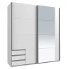 Kledingkast Elsen Wit - 179x198x64 cm