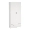 Kledingkast Harper Wit - 80x171x36 cm