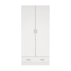 Kledingkast Harper Wit - 80x171x36 cm