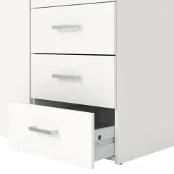 Kledingkast Harper Wit - 78x201x50 cm
