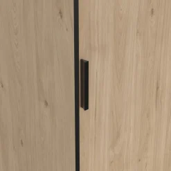 Kledingkast Jasper Eiken - 181x200x60 cm