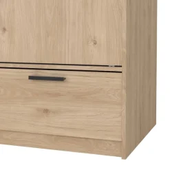 Kledingkast Jasper Eiken - 121x200x60 cm