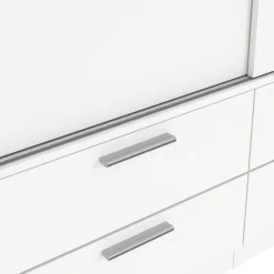 Kledingkast Jasper Wit - 121x200x60 cm
