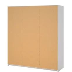 Kledingkast Luna Wit - 177x201x60 cm