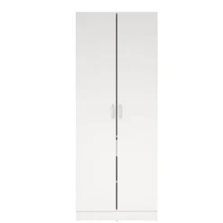 Kledingkast Miami Wit - 79x200x50 cm