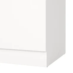 Kledingkast Miami Wit - 79x200x50 cm