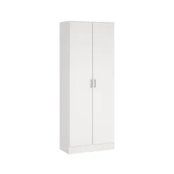 Kledingkast Miami Wit - 70x181x36 cm