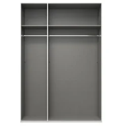 Kledingkast Oss Wit - 150x216x58 cm