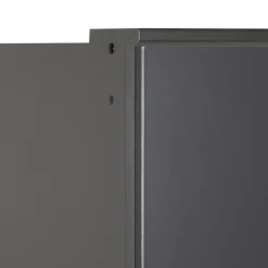 Kledingkast Stolpen Grafiet - 180x199x58 cm