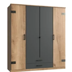 Kledingkast Stratum Naturel - 180x199x58 cm