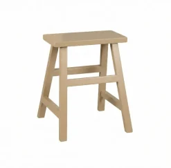 Kruk Monto Grijs / Beige - 40x20 cm