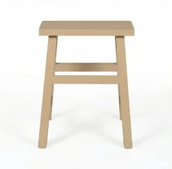 Kruk Monto Grijs / Beige - 40x20 cm