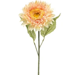Kunstbloem Helianthus Lichtoranje - 65 cm