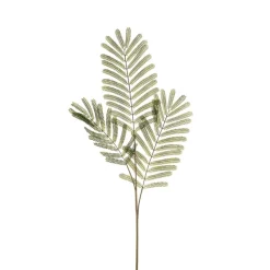 Kunsttak Mimosa Groen - 90 cm