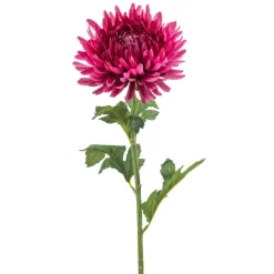 Kustbloem Mum Fuchsia - 72 cm