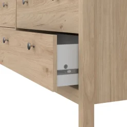 Ladekast Dallas Eiken - 160x80x39 cm