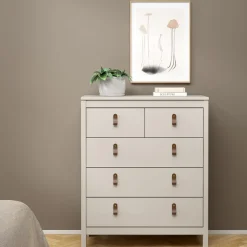 Ladekast Dallas Taupe - 83x99x39 cm