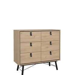 Ladekast Denver Eiken - 102x95x40 cm