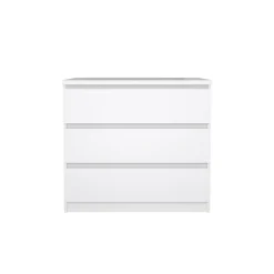 Ladekast Luna Hoogglans Wit - 77x71x50 cm