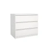 Ladekast Luna Wit - 77x71x50 cm