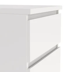 Ladekast Luna Wit - 41x112x50 cm