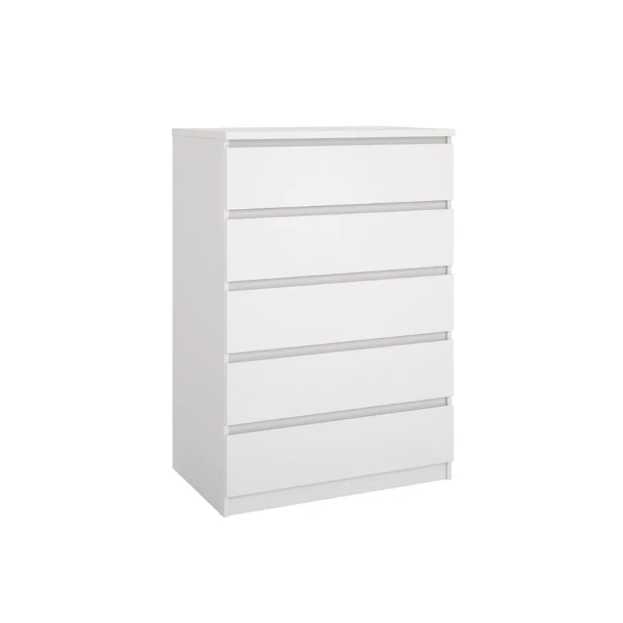 Ladekast Luna Wit - 77x112x50 cm