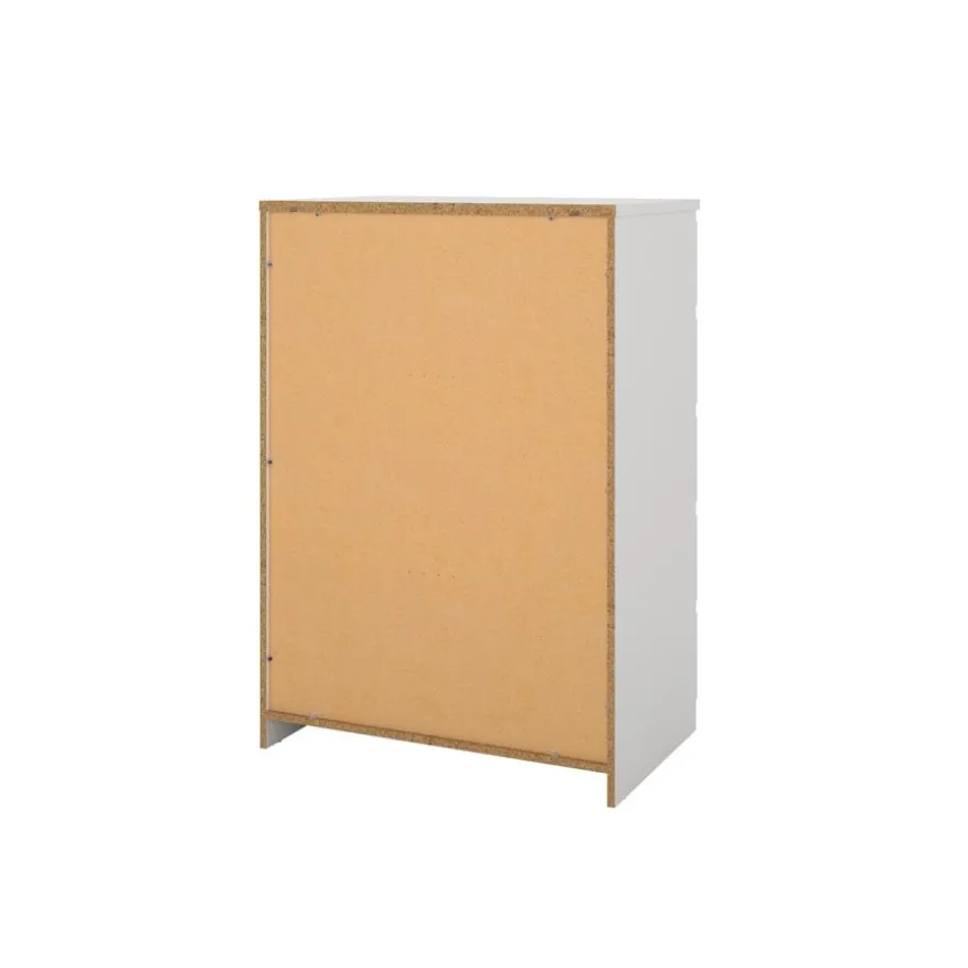 Ladekast Luna Wit - 77x112x50 cm
