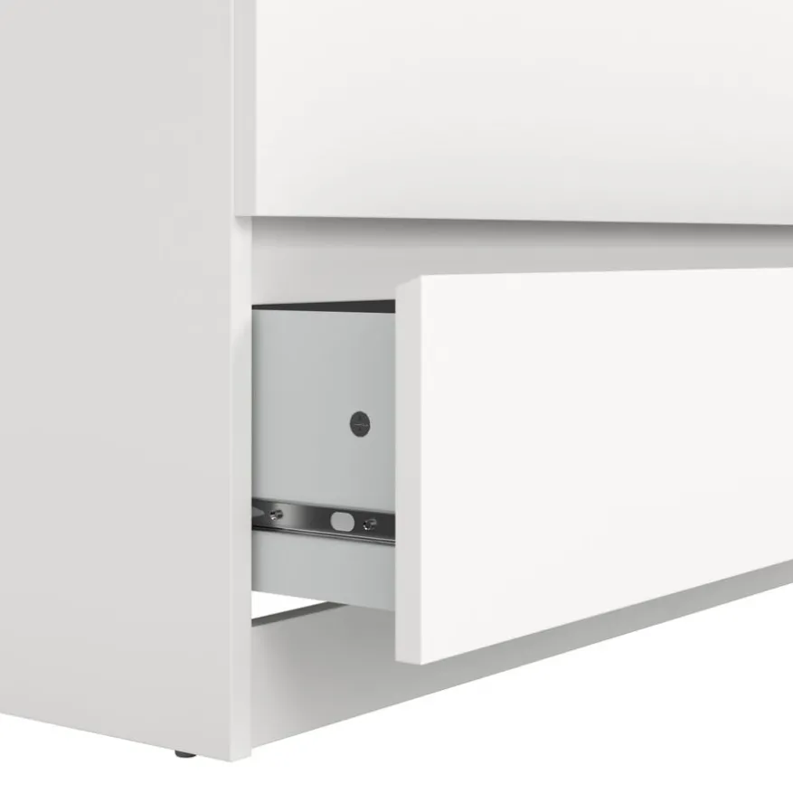 Ladekast Luna Wit - 77x112x50 cm
