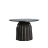 Light & Living Bijzettafel Veglia Donkerbruin - Ø 60 cm