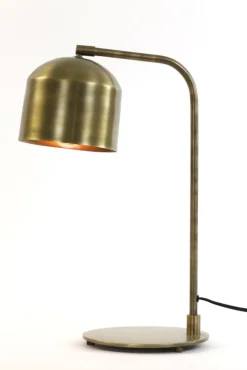 Light & Living Bureaulamp Aleso Brons - E27 - 48 cm hoog