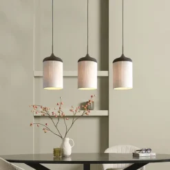 Light & Living Hanglamp Dania Bruin - 3 x E27 - 90 cm breed