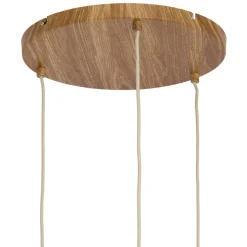 Light & Living Hanglamp Danialo Naturel - 3 x E27 - Ø 35 cm