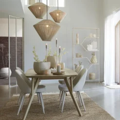 Light & Living Hanglamp Felida Crème - E27 - Ø 42 cm