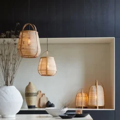 Light & Living Hanglamp Jacinto Naturel - E27 - Ø 38 cm